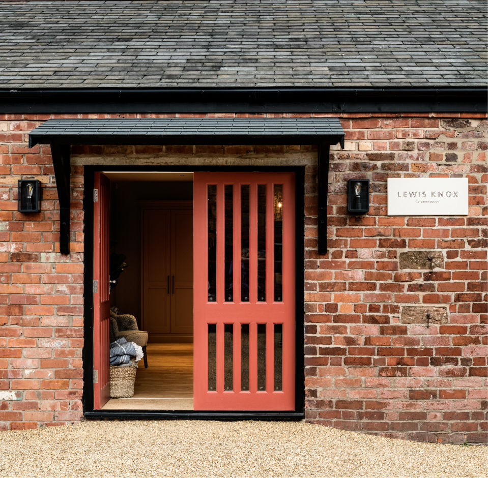 Photo of the exterior of the Lewis Knox studio