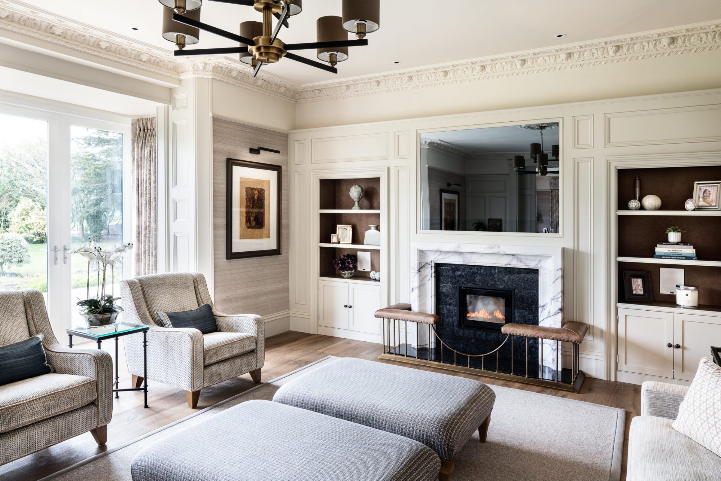 Georgian Shooting Lodge Formal Lounge