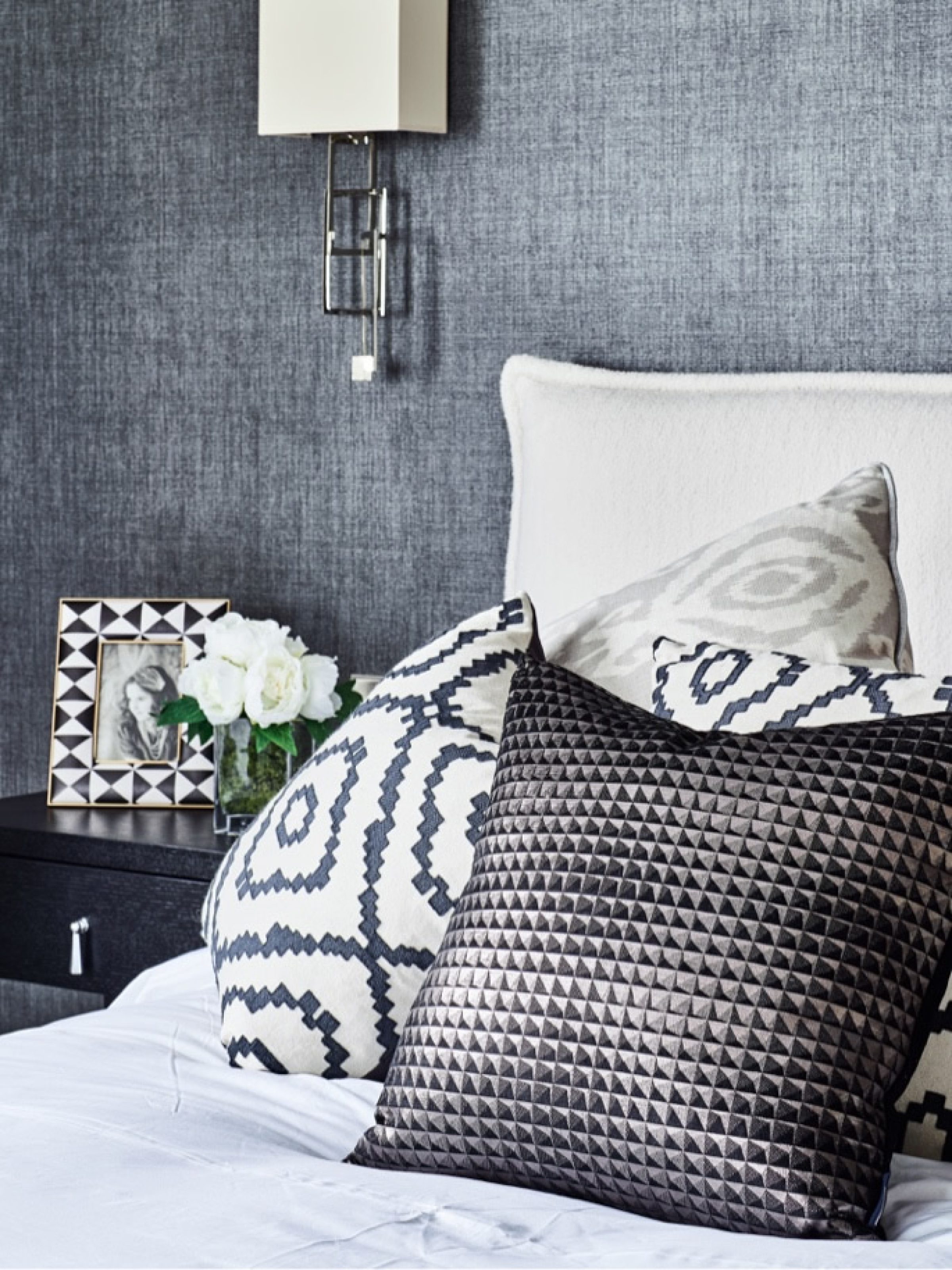 Contemporary cushions by Lewis Knox