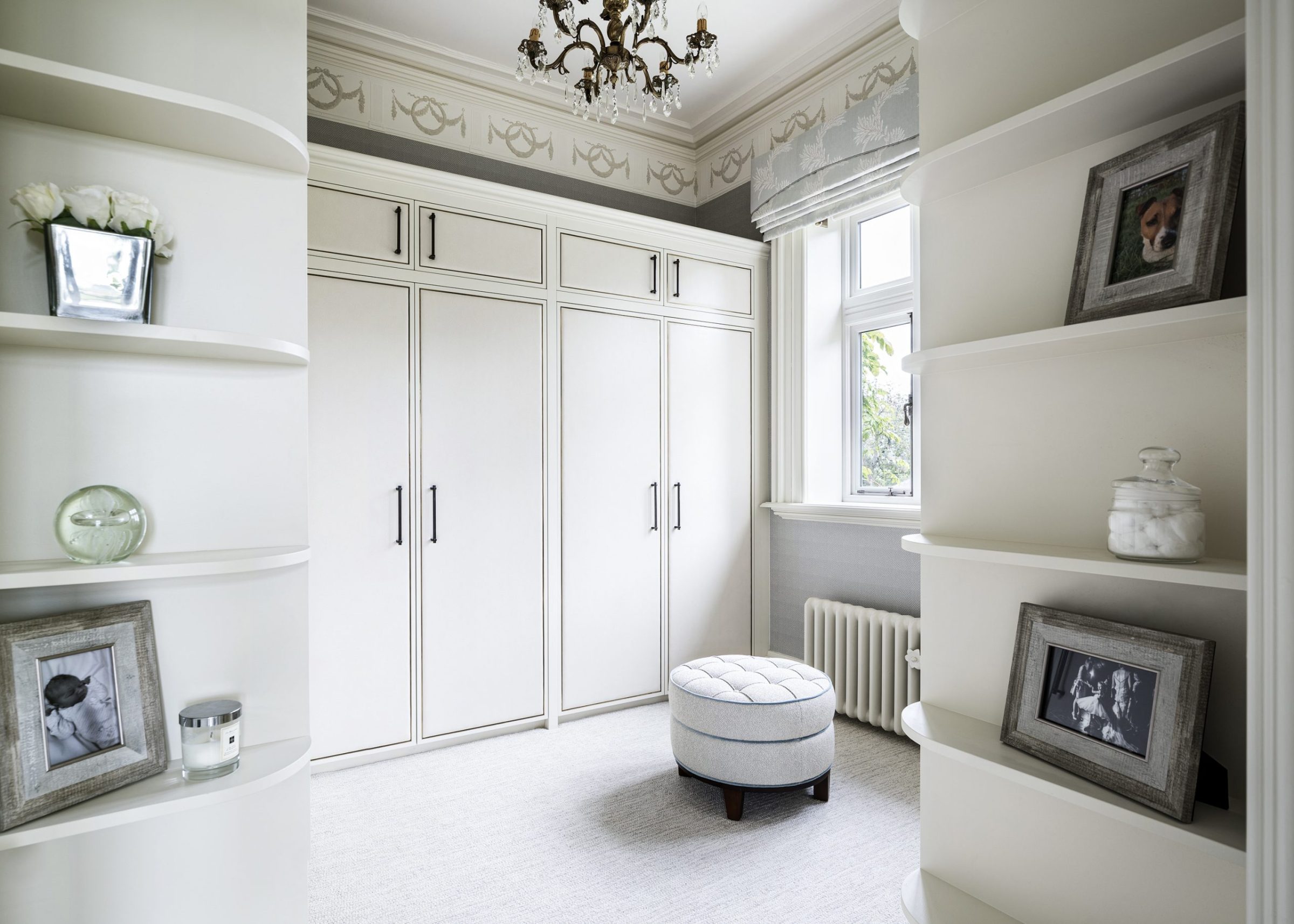 bespoke dressing room joinery