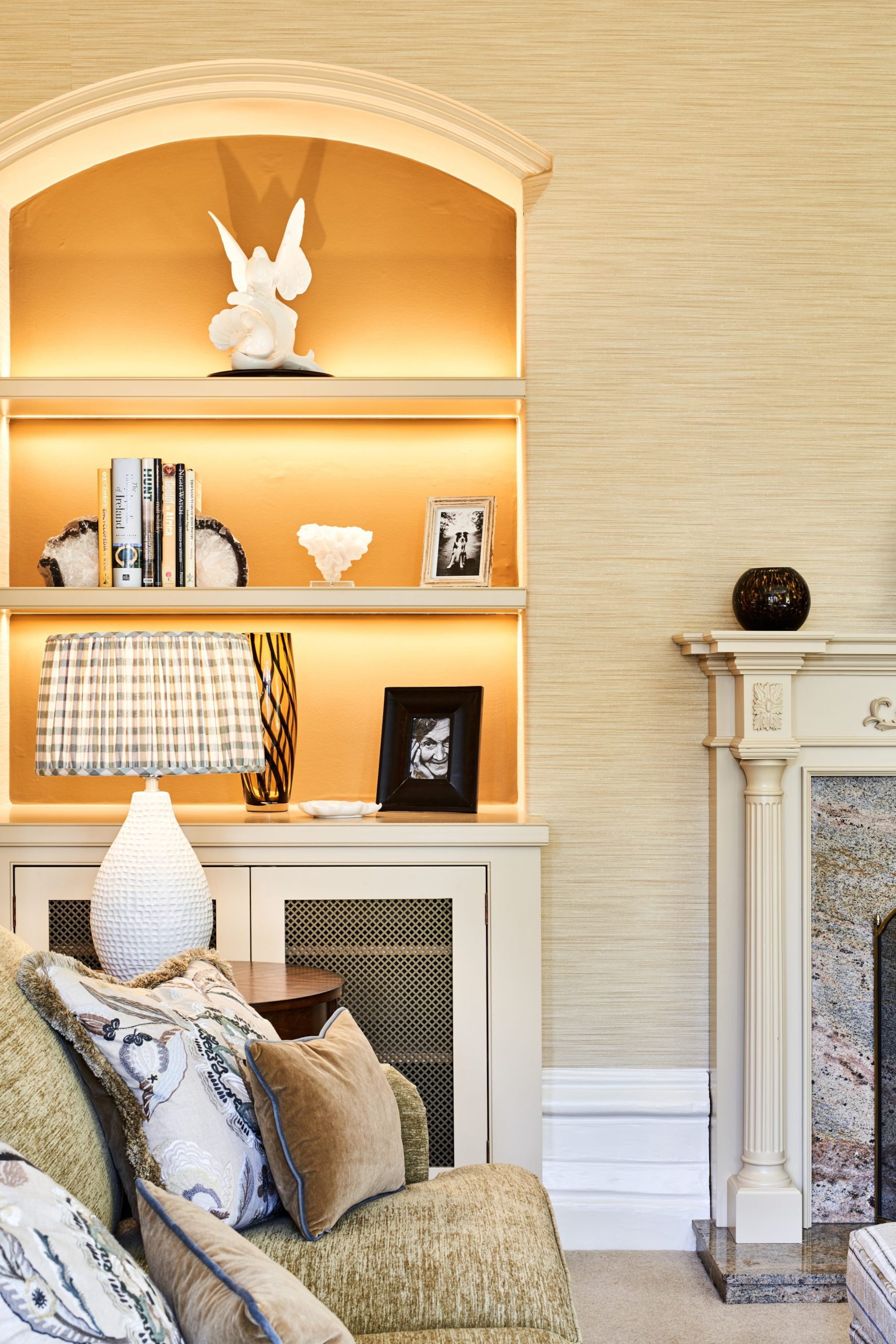 alcove lighting by Lewis Knox