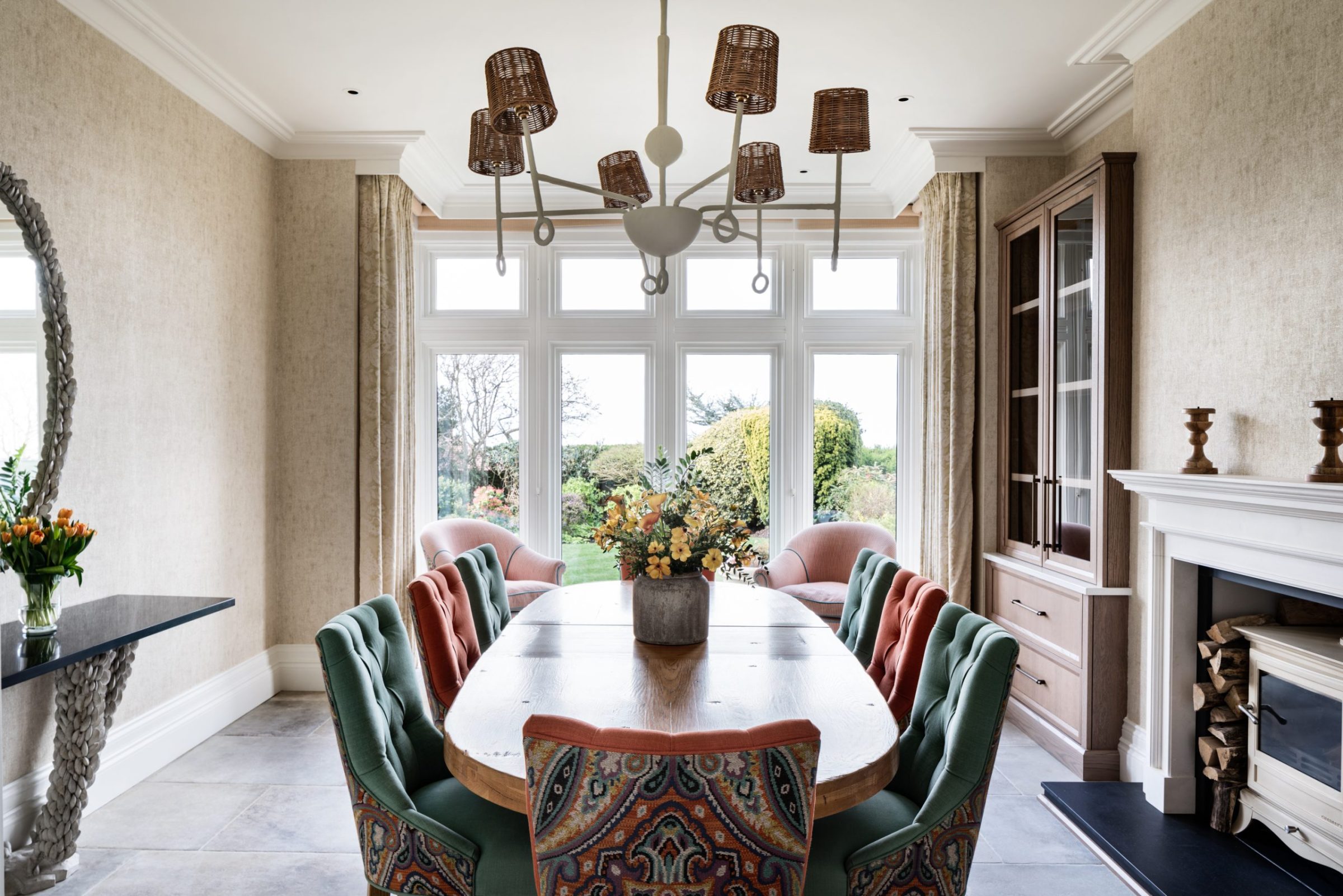 family dining room design