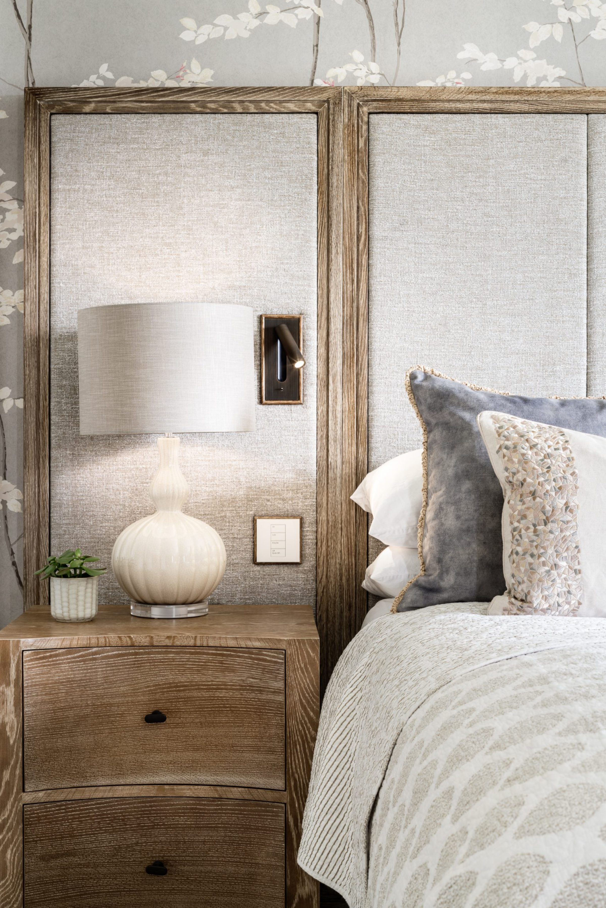 master bedroom headboard