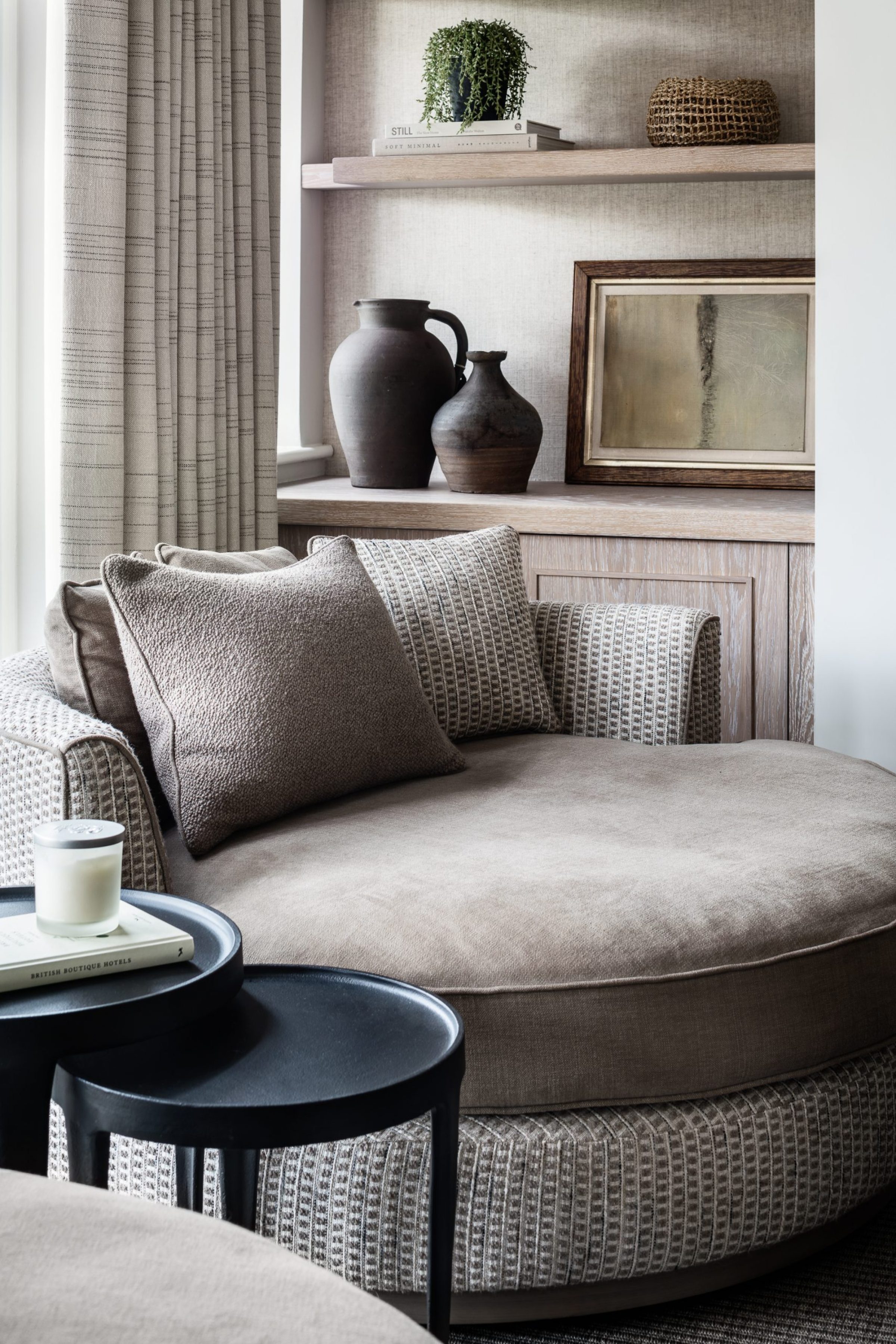 Oversized Swivel Chair