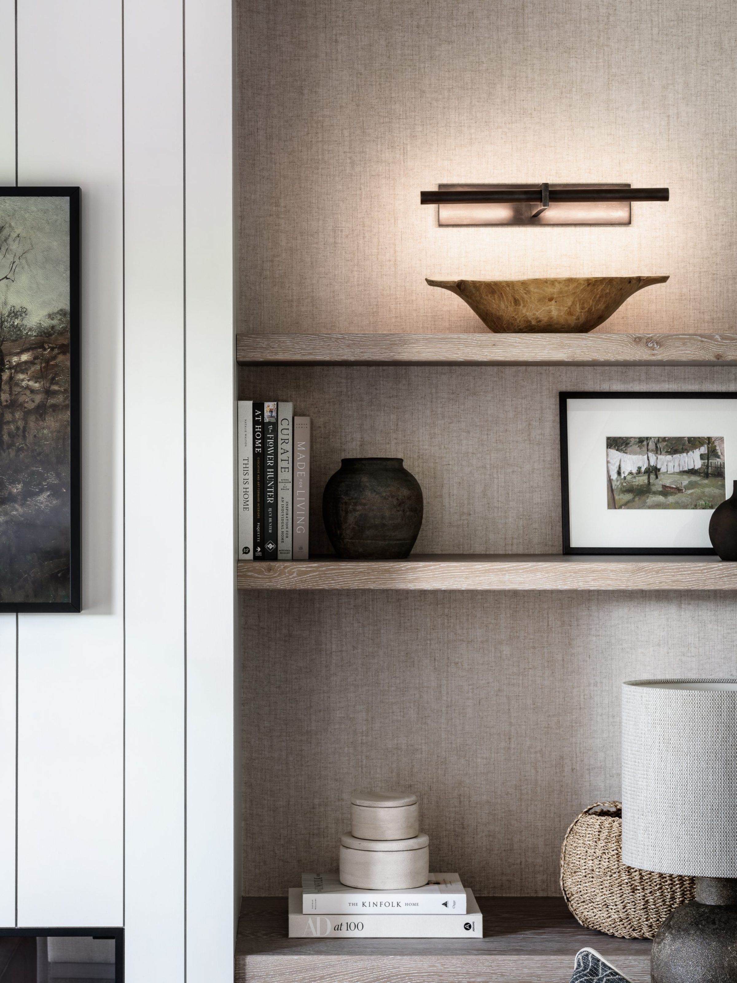 Shelving with Feature Lighting